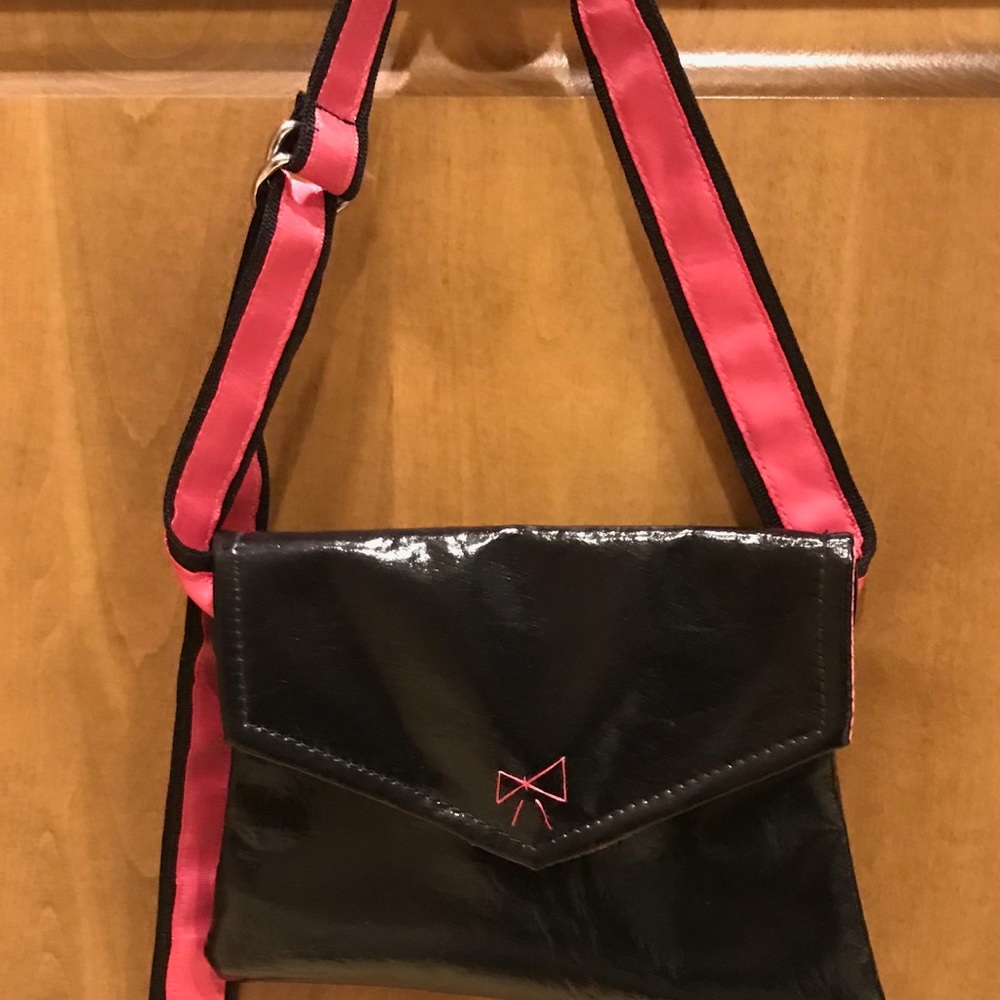 Black and pink Hipslinger Belt/ Fanny Pack